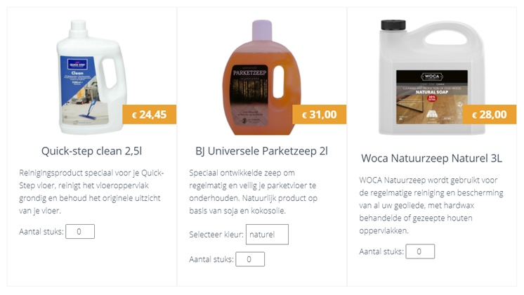 Bestel online